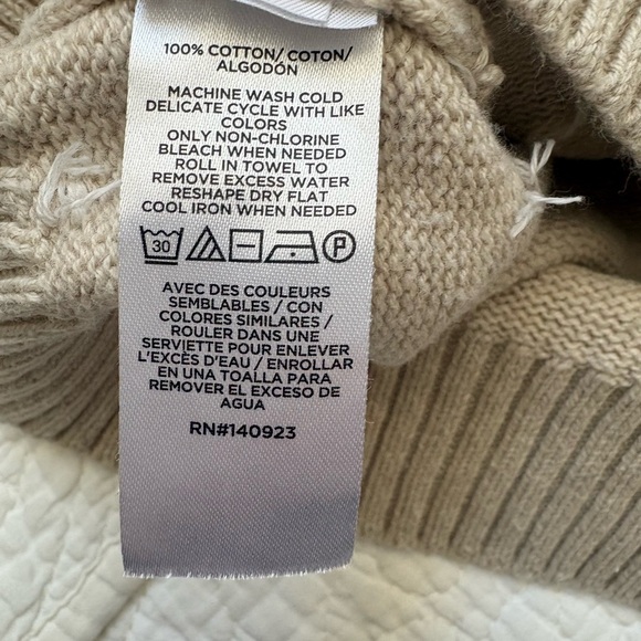 Loft cropped cotton embroidered polka dot cardigan - Picture 5 of 5